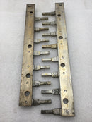 Square D 15 Space Load Center Left & Right Breaker Buss Bars Only
