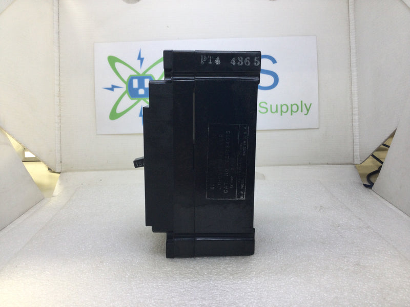 GE General Electric TEF134015 15 Amp 3 Pole 480V Circuit Breaker