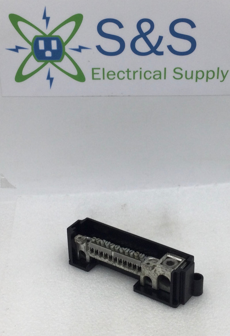 Zinsco 21 Position Neutral/Isolated Ground Bar 6 7/8" x 1 7/8" - Cosmetic Flaw