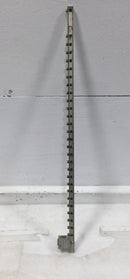 GE TLM4222 30 Position 4-14 AWG Grounding Bar w/Lug 23 7/8" x 1 5/8"