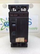 General Electric TEB122070 70 Amp 2-Pole 120/240V Circuit Breaker - Faded Label