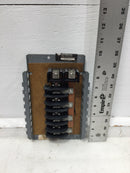 Cutler-Hammer CH16L125B 125 Amp 8 Space 120/240V Load Center Guts Only 6" X 9.5"