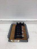 Cutler-Hammer CH16L125B 125 Amp 8 Space 120/240V Load Center Guts Only 6" X 9.5"