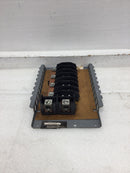Cutler-Hammer CH16L125B 125 Amp 8 Space 120/240V Load Center Guts Only 6" X 9.5"