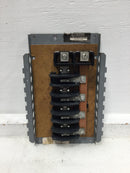 Cutler-Hammer CH16L125B 125 Amp 8 Space 120/240V Load Center Guts Only 6" X 9.5"