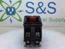 Wadsworth A250 50 Amp 2 Pole 120/240V Type A Circuit Breaker - Metal Foot - Flaw