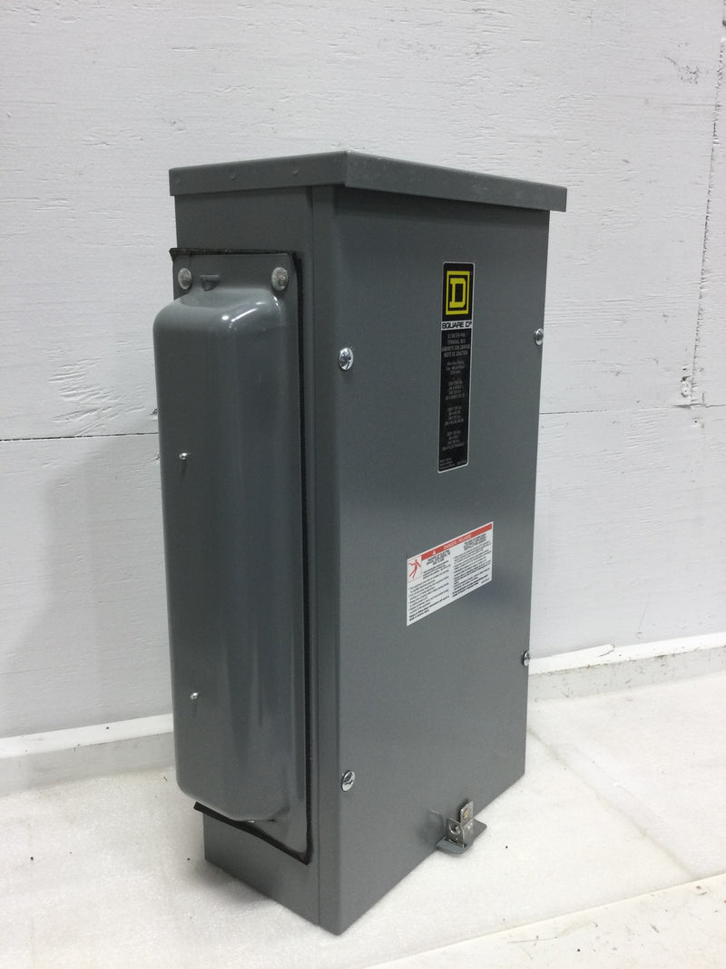 Square D EZ Meter-PAK Terminal Box EZM3225TB Series M03, 225 A, 208/120V Type 3R