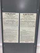 Square D EZ Meter-PAK Terminal Box EZM3225TB Series M03, 225 A, 208/120V Type 3R