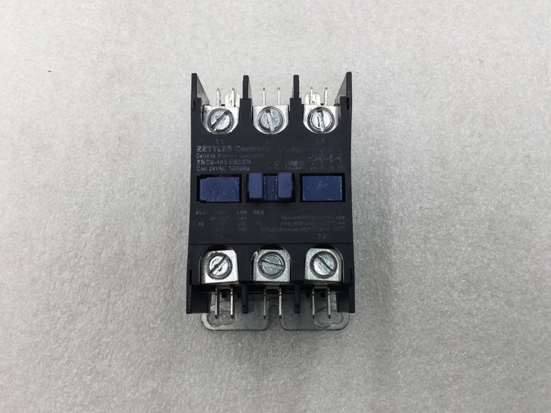 Zettler Controls XMC0-403-EBBDH 40 Amp 3 Pole 600V Contactor Coil