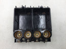 Homart 5110/5111 60 Amp 4 Pole Fuse Holder Block 6 1/8" x 5 1/2" - Cosmetic Flaw
