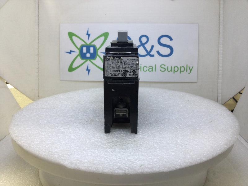 GE General Electric THED113030 30 Amp 1 Pole 277V Circuit Breaker