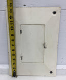 Square D QO8-16DF Series L4 Cover/Door Only 8 Space 125 Amp 120/240V 13 7/8" x 10"