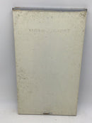 General Electric TLM612R Mod 1 Nema 3R Load Center Cover Enclosure 125 Amp 120/240V 1 Phase 3 Wire 18 3/4" x 10 3/4"