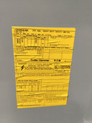 Cutler Hammer DH364UGK 200 Amp 600V 3 Pole Non Fusible Nema 1 Disconnect Switch