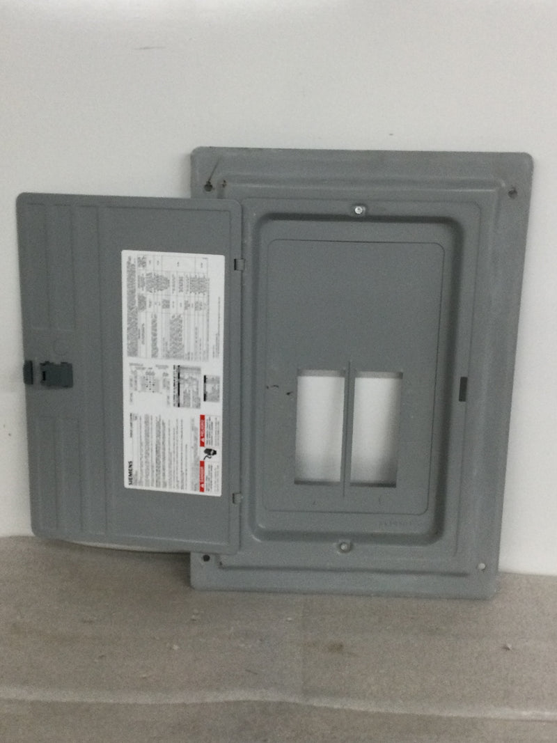 Siemens P1224L3125CU 125 Amp 12 Space 24 Circuit 3 Phase Main Lug Load  Center Cover Only 22.25