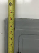 Siemens P1224L3125CU 125 Amp 12 Space 24 Circuit 3 Phase Main Lug Load Center Cover Only 22.25" x 15.5"