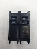 Challenger C280 80 Amp 2 Pole 120/240 VAC Type C Circuit Breaker