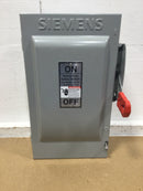 Siemens HNF362 60 Amp 3 Phase 600 VAC Heavy Duty Non-Fusible Safety Switch