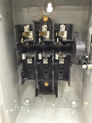 Eaton/Cutler Hammer DG321UGB 30 Amp 3 Pole 240 VAC Non-Fused Safety Switch