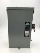 Siemens FR351 30 Amp 600Vac 3 Phase Nema 3R Heavy Duty Enclosed Switch Series C