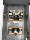 Siemens FR351 30 Amp 600Vac 3 Phase Nema 3R Heavy Duty Enclosed Switch Series C