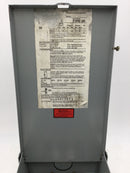 Siemens FR351 30 Amp 600Vac 3 Phase Nema 3R Heavy Duty Enclosed Switch Series C