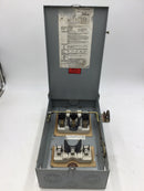 Siemens FR351 30 Amp 600Vac 3 Phase Nema 3R Heavy Duty Enclosed Switch Series C