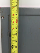 GE General Electric TM1410S 100 Amp 3 Wire 120/240v Type 1 Indoor Enclosure Load Center 18" x 10.5"