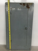 ITE EQ 150 Amp Main Breaker Load Center Panel Cover 11/22 Spaces 28.25" x 15.5"