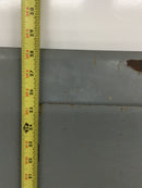 ITE EQ 150 Amp Main Breaker Load Center Panel Cover 11/22 Spaces 28.25" x 15.5"