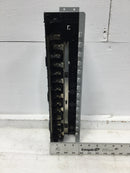 Square D Homeline 14 Space Buss Bar/Guts Only with Mounting Bracket 4" X 17.5"