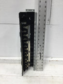 Square D Homeline 14 Space Buss Bar/Guts Only with Mounting Bracket 4" X 17.5"