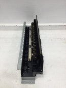 Square D Homeline 14 Space Buss Bar/Guts Only with Mounting Bracket 4" X 17.5"