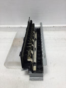 Square D Homeline 14 Space Buss Bar/Guts Only with Mounting Bracket 4" X 17.5"