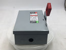 General Electric TH3221 30 Amp 2 Pole 3 Phase 120/240V Fusible Safety Switch