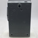 General Electric TH3221 30 Amp 2 Pole 3 Phase 120/240V Fusible Safety Switch