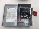 General Electric TH3221 30 Amp 2 Pole 3 Phase 120/240V Fusible Safety Switch
