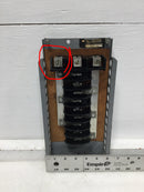Cutler-Hammer 9 Space 3 Phase Load Center Guts Only 6"X12.5"