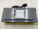 Square D D222N 60 Amp 2 Pole 120/240V Fusible Safety Switch 14 5/8" x 7 3/4"