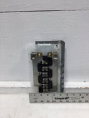 Eaton 612INT200SRBOC 200 Amp 12 Space 120/240V Load Center Guts Only 5.5" X 9.5"