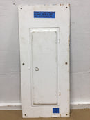 Square D Front Cover/Door Only w/Dead Front 40 Space 35 3/8" x 15 1/2" - Flaw