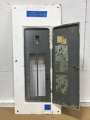 Square D Front Cover/Door Only w/Dead Front 40 Space 35 3/8" x 15 1/2" - Flaw