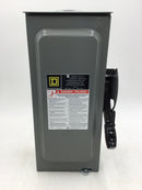 Square D H221NRB 30 Amp 3 Phase 240V Fused Heavy Duty Safety Switch