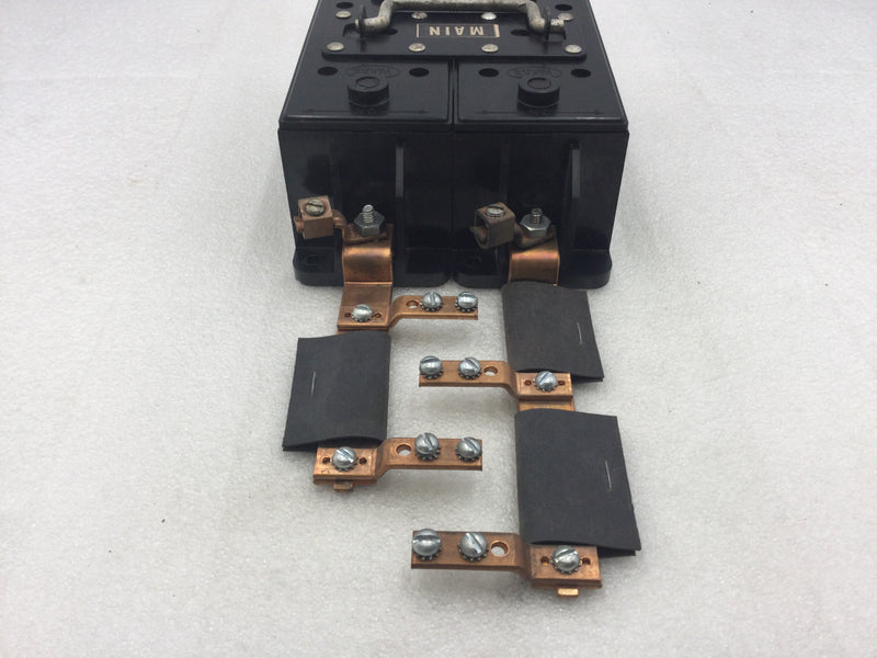 ITE Walker/Weco P1002A 100A 240VAC Single Phase 7 1/2Hp 10 Circuit Fuse Panel Interior