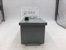 GE General Electric 300-Line Control Nema Type 3R Enclosure Only 6" X 14"