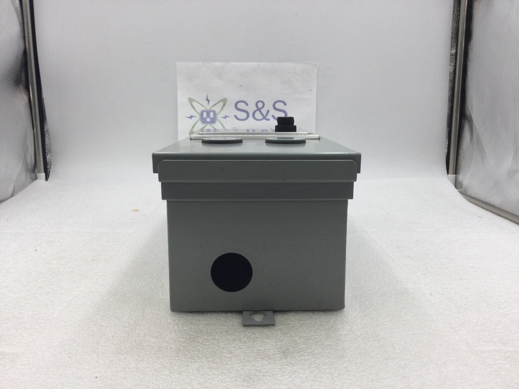300 Line Box GE General Electric 300-Line Control Nema Type 3R Enclosure Only 6