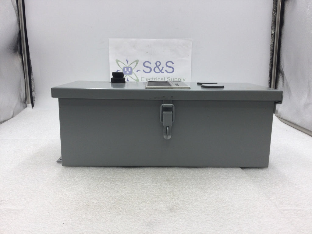 300 Line Box GE General Electric 300-Line Control Nema Type 3R Enclosure Only 6
