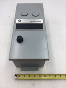GE General Electric 300-Line Control Nema Type 3R Enclosure Only 6" X 14"
