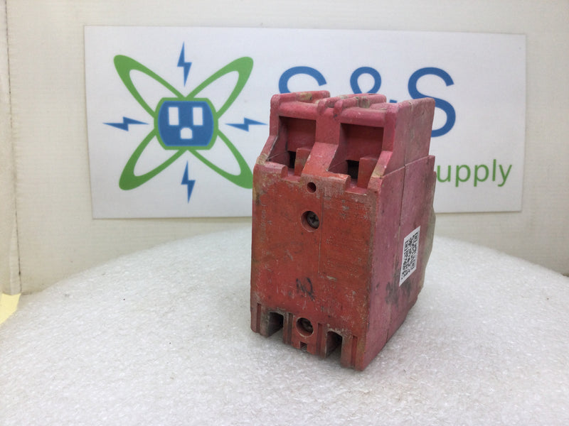 Crouse-Hinds MPH2125/MP125 125 Amp 2 Pole Red Hump Circuit Breaker