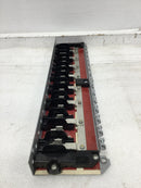 GE General Electric 200 Amp 16 Space 120/240 VAC Buss Bar/Guts Only 4" X 18"